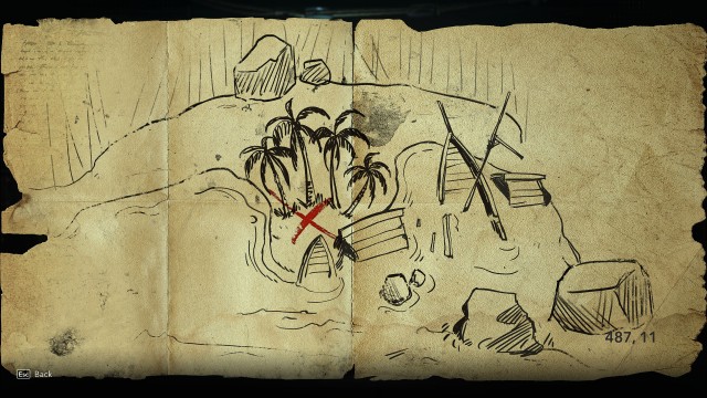 Nassau Warehouse Treasure Map - Isla Providencia