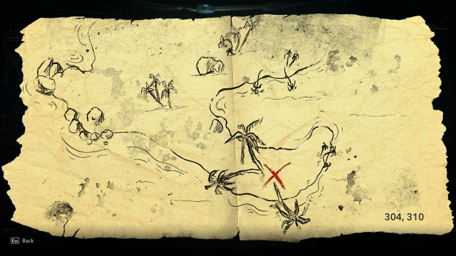 Pinos Isle Treasure Map - Cayman Sound