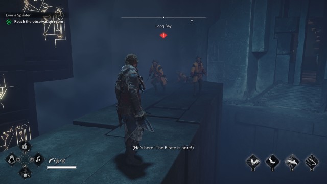 Reach the observation room