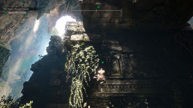 Reach the temple