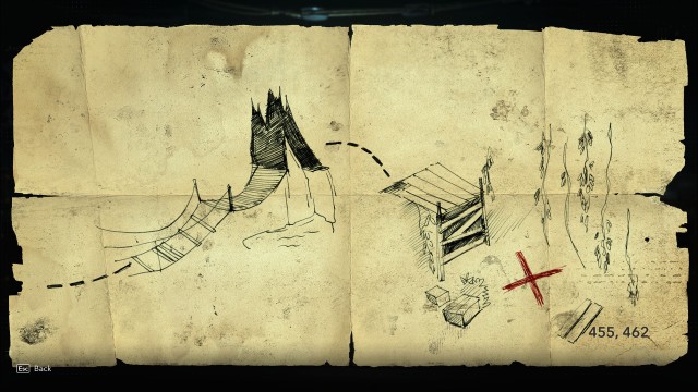 Santanillas Treasure Map - San Juan