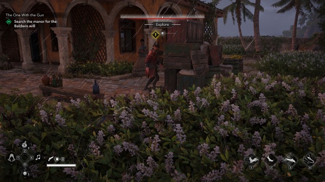 Search the manor for Baldwin will