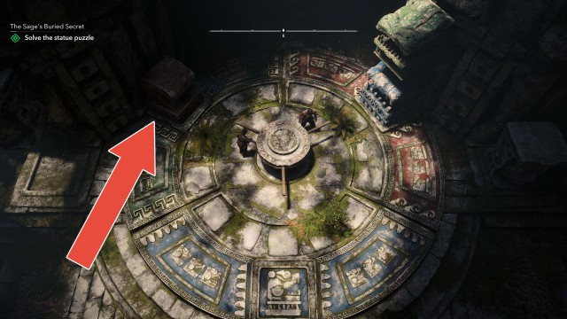 Solve the statue puzzle