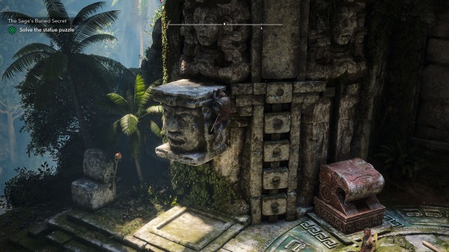 Solve the statue puzzle