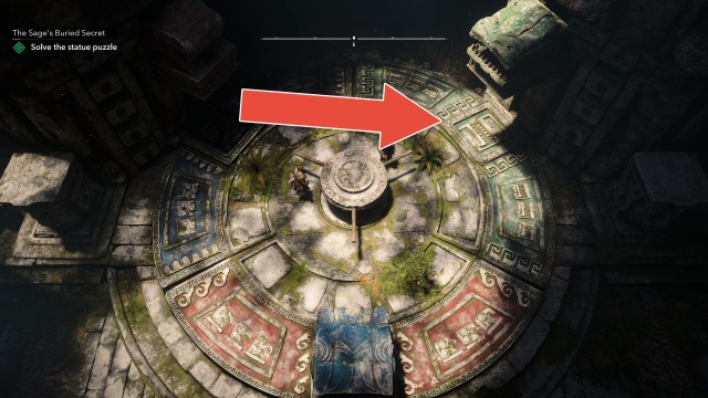 Solve the statue puzzle