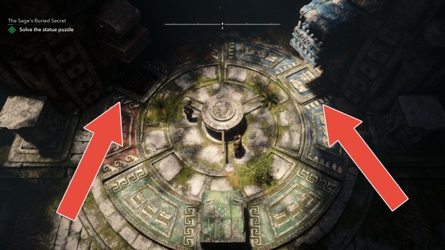 Solve the statue puzzle