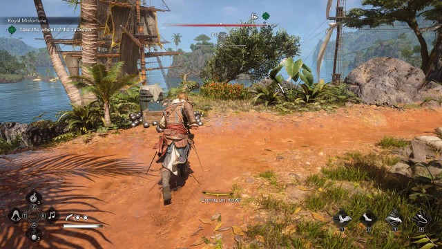 Take the wheel of the Jackdaw
