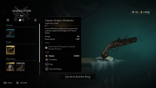 Captain Drake's Flintlocks