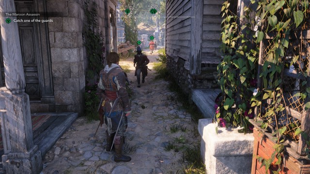 Catch one of the guards