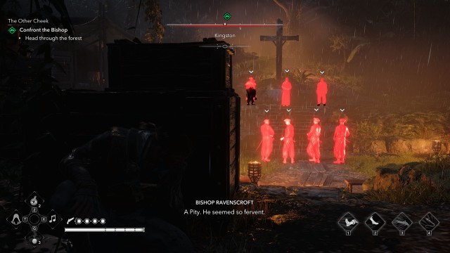 Confront the Bishop