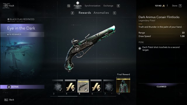 Dark Animus Corsair Flintlocks