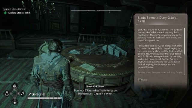 Explore Stede's cabin