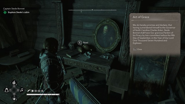 Explore Stede's cabin