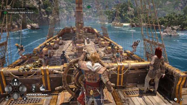 Locate Stede's ship