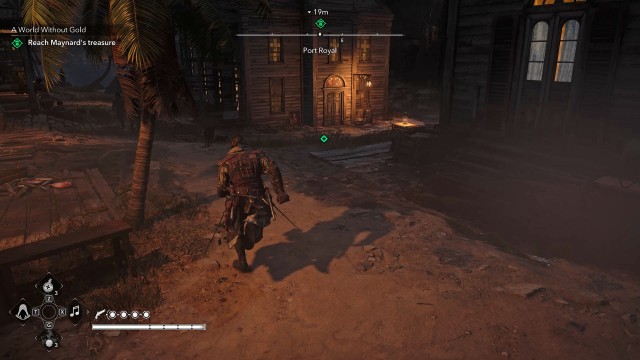 Reach Maynard's treasure