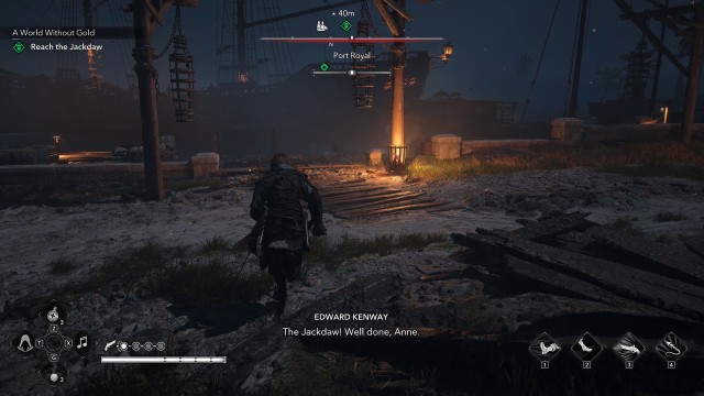 Reach the Jackdaw