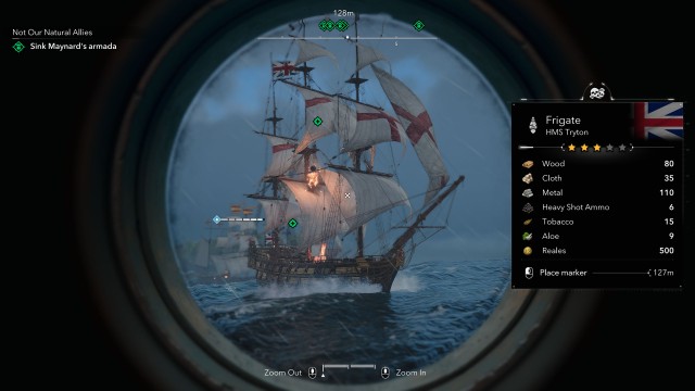 Sink Maynard's armada