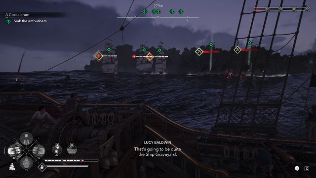 Sink the ambushers