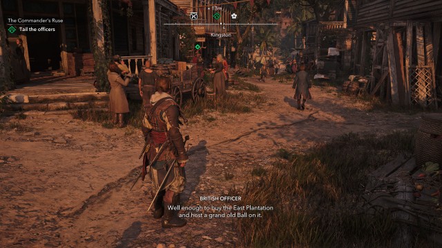 Tail the officers
