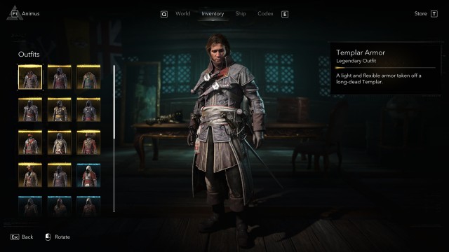 Unlock the gate in the manor