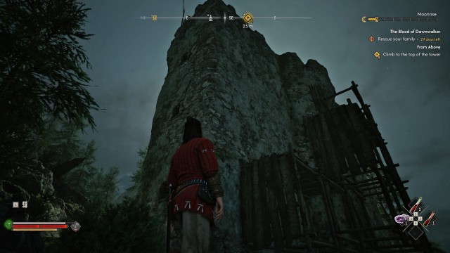 Climb to the top of the tower