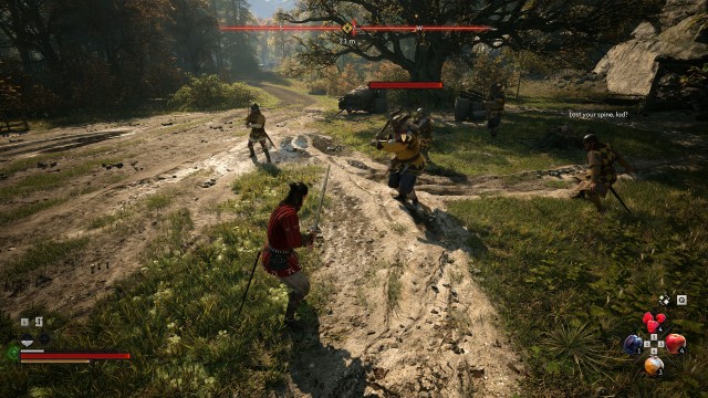 Defeat the guards