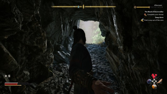 Find a way out of the ruins