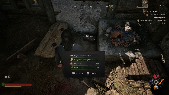 Investigate the house using Focus Mode