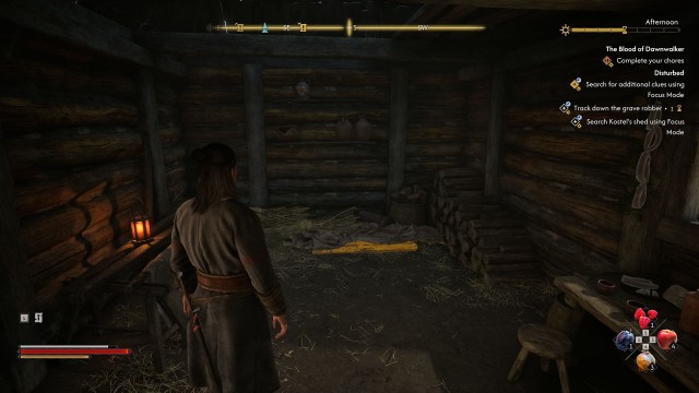 Search Kostel's shed using Focus Mode