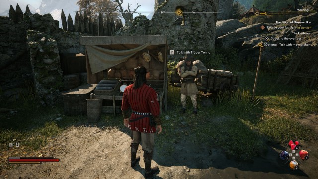 (Optional) Talk with the merchant