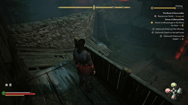 (Optional) Check out the infirmary