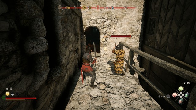 Defeat the guards