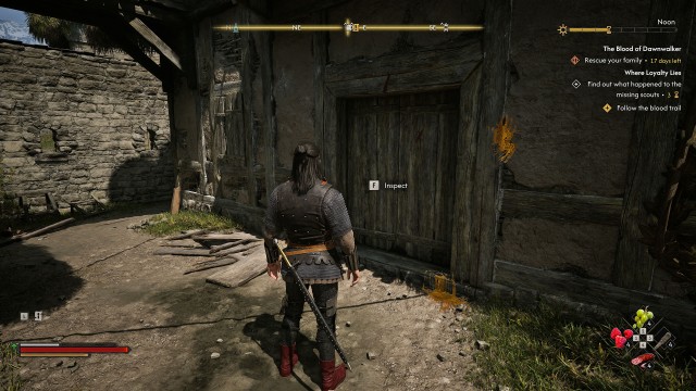 Follow the blood trail