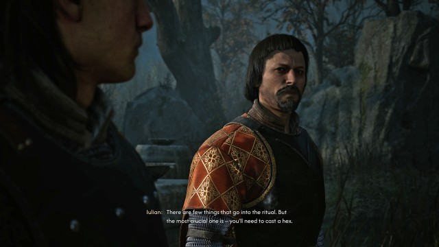 Give Iulian the scroll