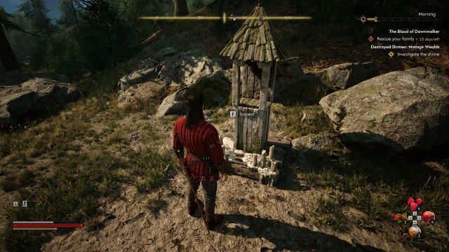Investigate the shrine