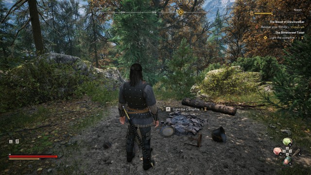 Light the campfire (1 Time Segment)