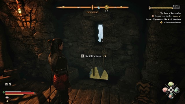Pull down the banner