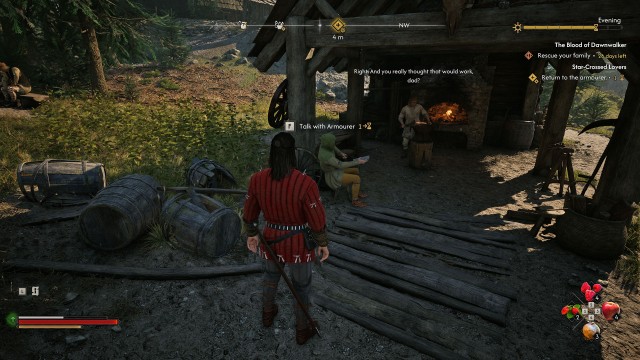 Return to the armourer (1 Time Segment)