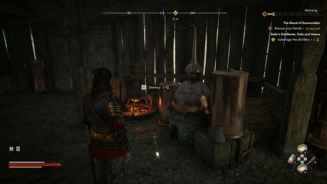 Sabotage the distillery (3 Time Segments)