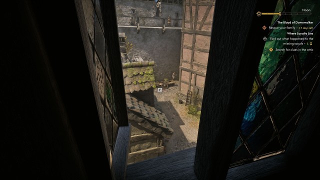 Search for clues in the attic