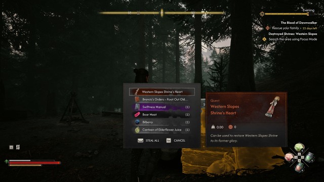 Search the area using Focus Mode