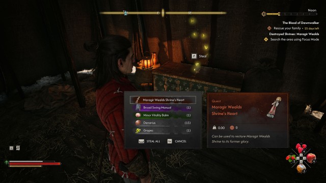 Search the area using Focus Mode