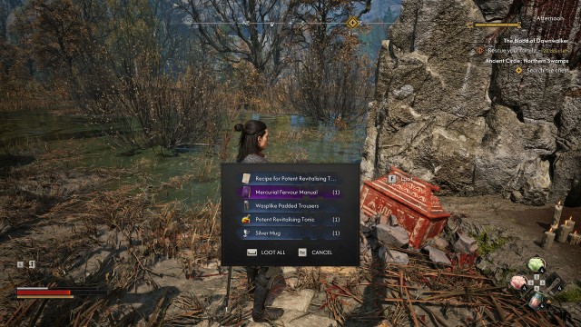 Search the chest