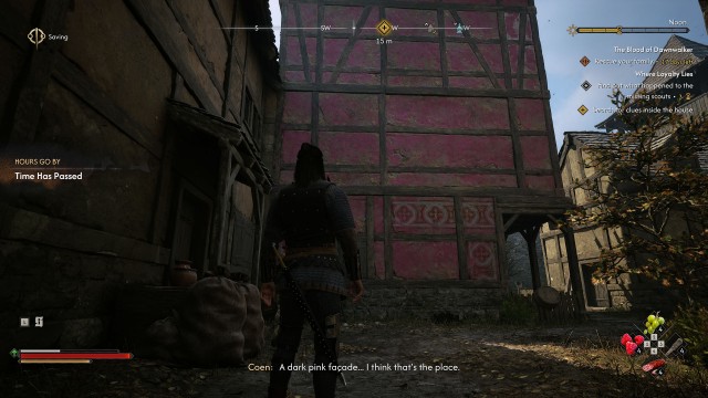 Seek out the house with the pink façade in Neustadt (1 Time Segment)
