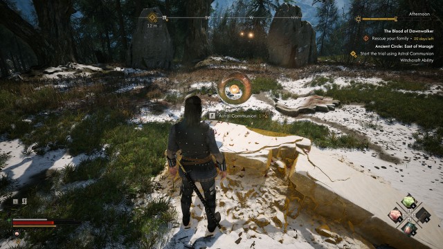 Start the trial using Astral Communion Witchcraft Ability (1 Time Segment)