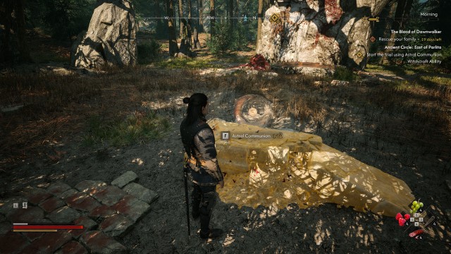 Start the trial using Astral Communion Witchcraft Ability (1 Time Segment)