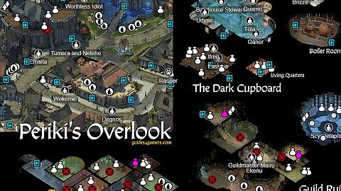 Neketaka, Periki's Overlook, Pillars of Eternity II: Deadfire Map
