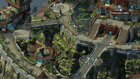 Neketaka, Serpent's Crown, Pillars of Eternity II: Deadfire Map