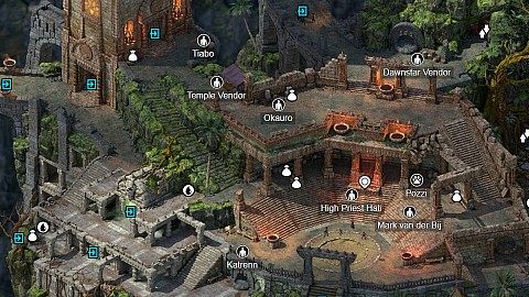 Neketaka, The Sacred Stair, Pillars of Eternity II: Deadfire Map
