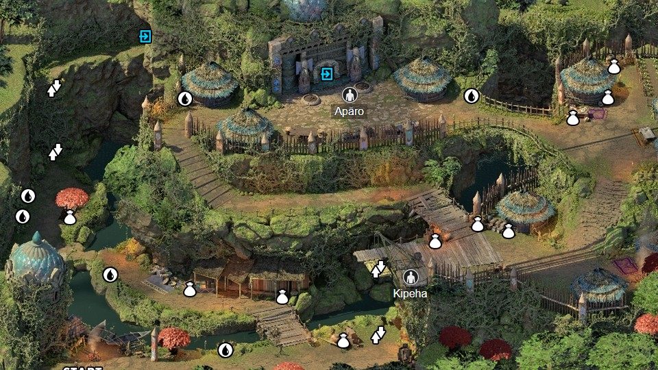 Ori o Koīki, Pillars of Eternity II Deadfire Map